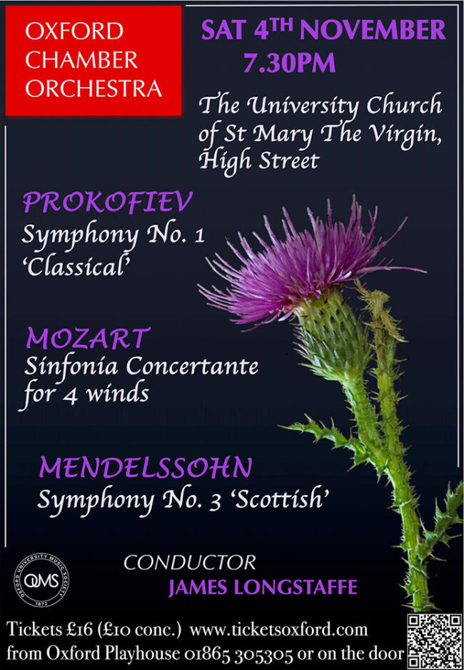 Oxford Chamber Orchestra - November 2023